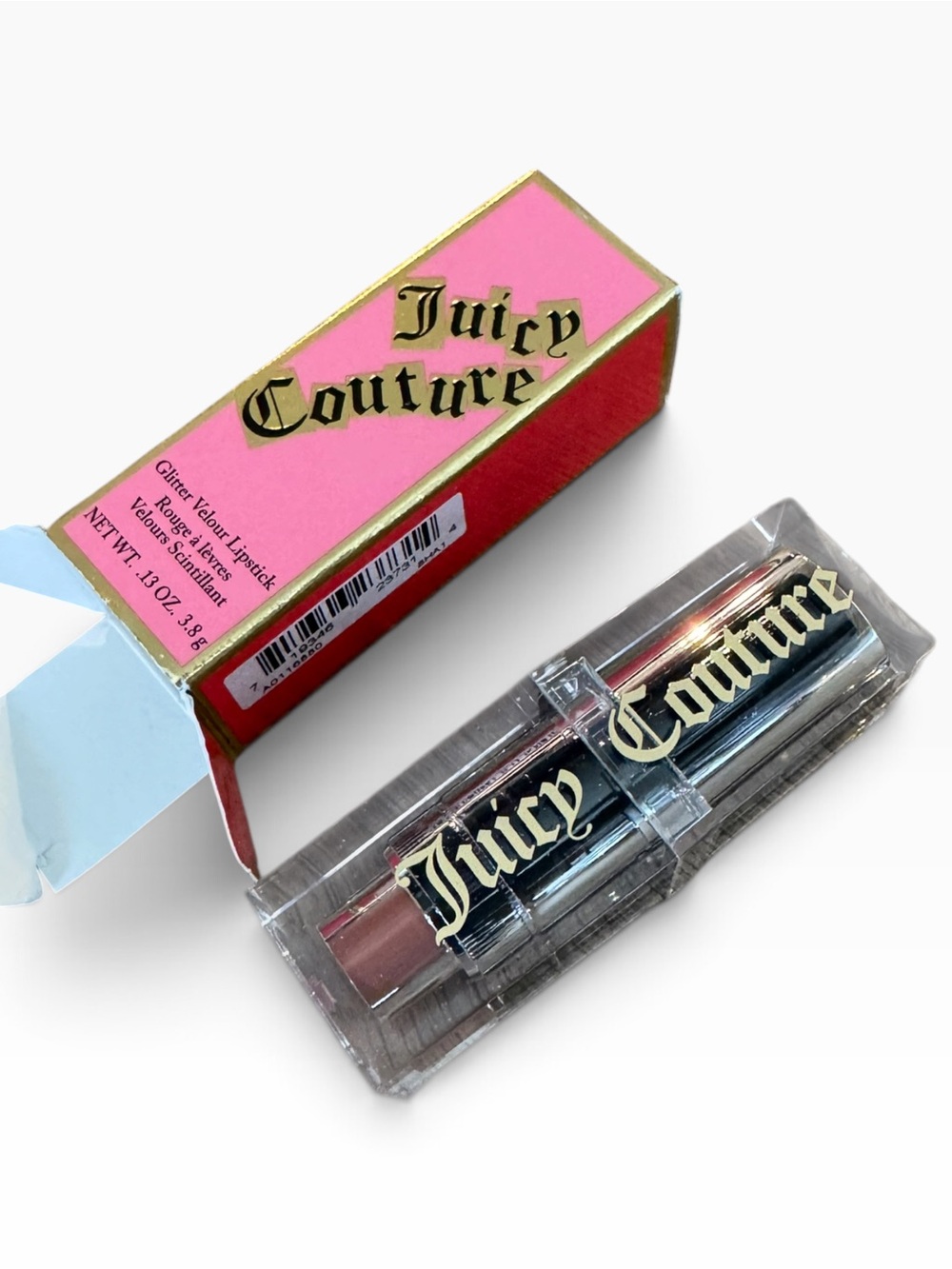Juicy Couture Glitter Velour Lipstick 03 Happily Ever After, Discontinued